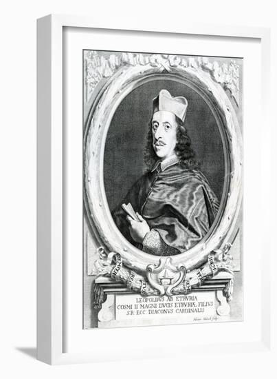 Cardinal Leopold De Medici (1617-1675), 1741-null-Framed Giclee Print