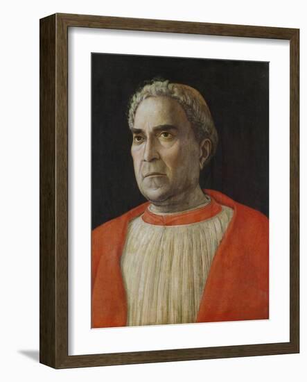 Cardinal Lodovico Trevisano, 1459-Andrea Mantegna-Framed Giclee Print