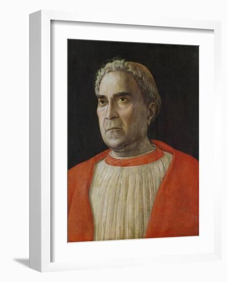 Cardinal Lodovico Trevisano, 1459-Andrea Mantegna-Framed Giclee Print