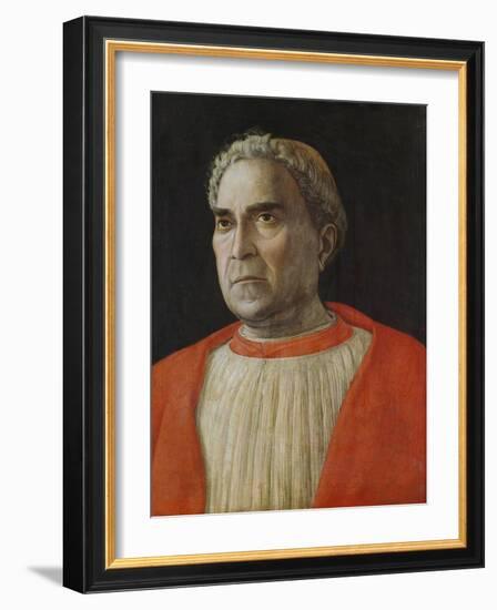 Cardinal Lodovico Trevisano, 1459-Andrea Mantegna-Framed Giclee Print