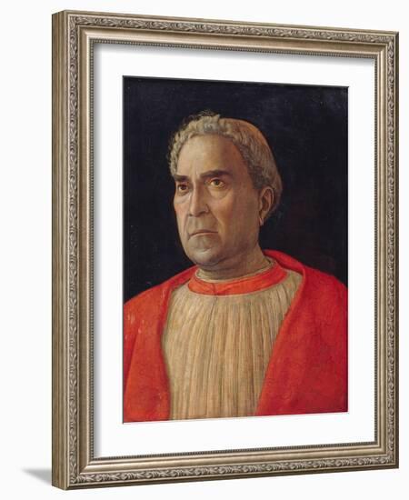 Cardinal Lodovico Trevisano, Ca 1459-Andrea Mantegna-Framed Giclee Print