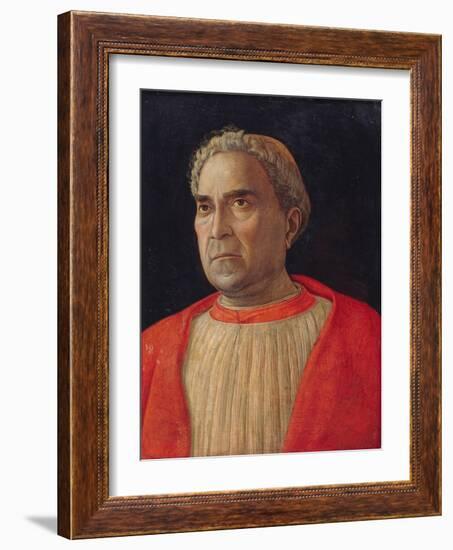 Cardinal Lodovico Trevisano, Ca 1459-Andrea Mantegna-Framed Giclee Print