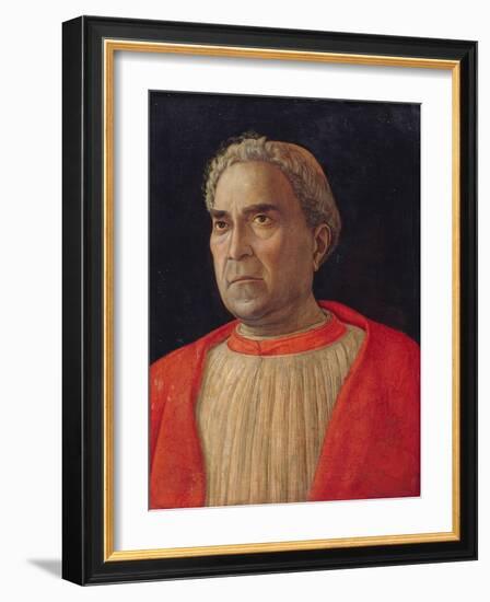 Cardinal Lodovico Trevisano, Ca 1459-Andrea Mantegna-Framed Giclee Print