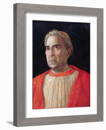 Cardinal Lodovico Trevisano-Andrea Mantegna-Framed Giclee Print