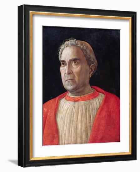 Cardinal Lodovico Trevisano-Andrea Mantegna-Framed Giclee Print