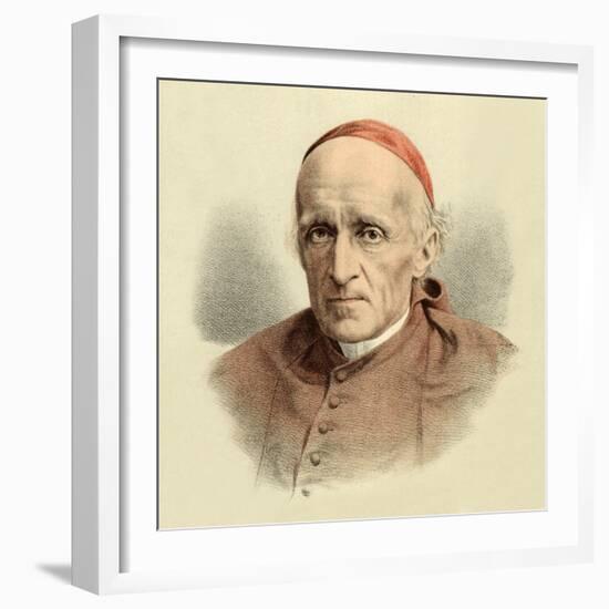 Cardinal Manning-English School-Framed Giclee Print