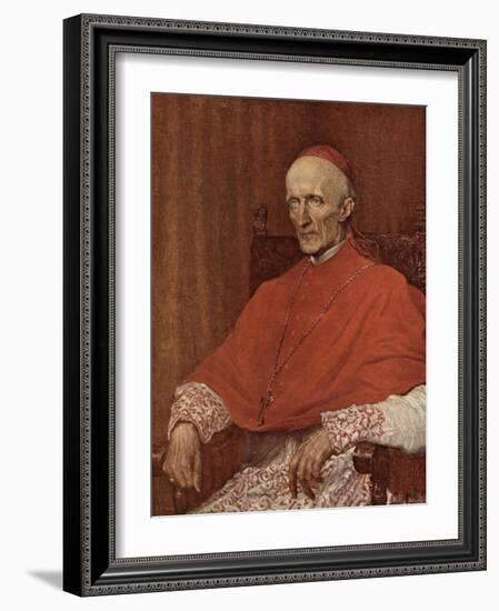 Cardinal Manning-George Frederick Watts-Framed Giclee Print