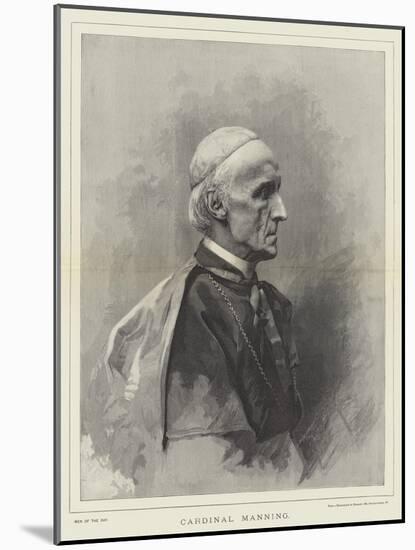 Cardinal Manning-null-Mounted Giclee Print