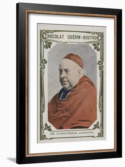 Cardinal Mathieu, Academicien-null-Framed Giclee Print