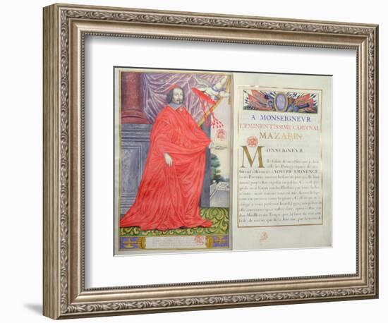 Cardinal Mazarin-null-Framed Giclee Print
