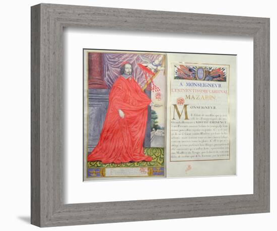 Cardinal Mazarin-null-Framed Giclee Print