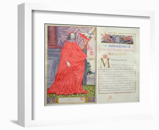 Cardinal Mazarin-null-Framed Giclee Print