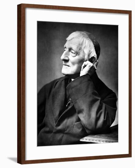 Cardinal Newman, 1887-Herbert Rose Barraud-Framed Photographic Print