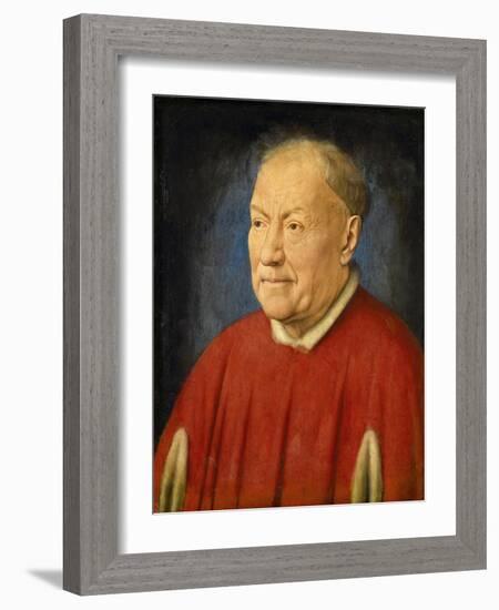 Cardinal Niccol• Albergati-Jan van Eyck-Framed Giclee Print