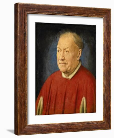 Cardinal Niccol• Albergati-Jan van Eyck-Framed Giclee Print