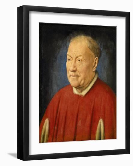 Cardinal Niccol• Albergati-Jan van Eyck-Framed Giclee Print