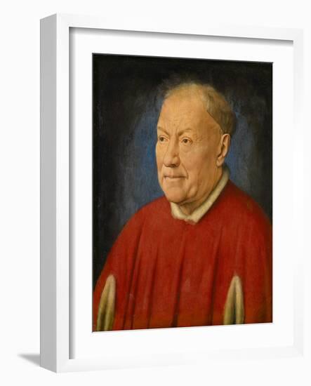 Cardinal Niccolò Albergati (1375-144), Ca 1435-Jan van Eyck-Framed Giclee Print