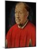 Cardinal Niccolo Albergati (1375-1443), Papal Envoy in the Spanish Netherlands-Jan van Eyck-Mounted Giclee Print