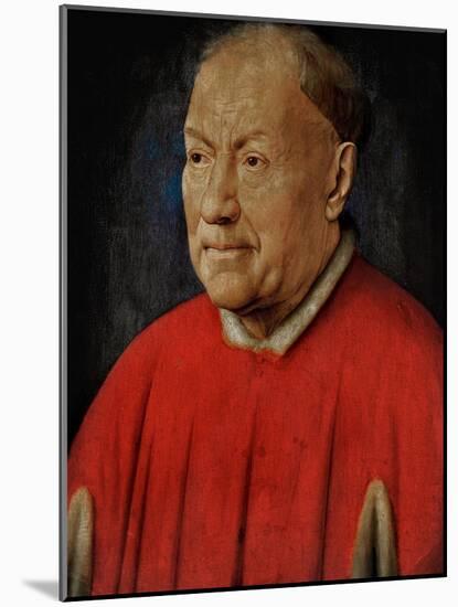 Cardinal Niccolo Albergati (1375-1443), Papal Envoy in the Spanish Netherlands-Jan van Eyck-Mounted Giclee Print