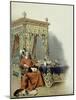 Cardinal Richelieu Playing with His Cats-Maurice Leloir-Mounted Art Print