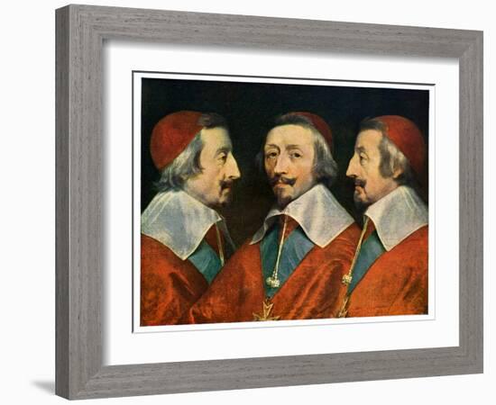 Cardinal Richelieu-Philippe De Champaigne-Framed Giclee Print
