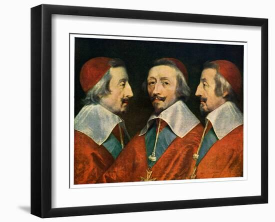 Cardinal Richelieu-Philippe De Champaigne-Framed Giclee Print