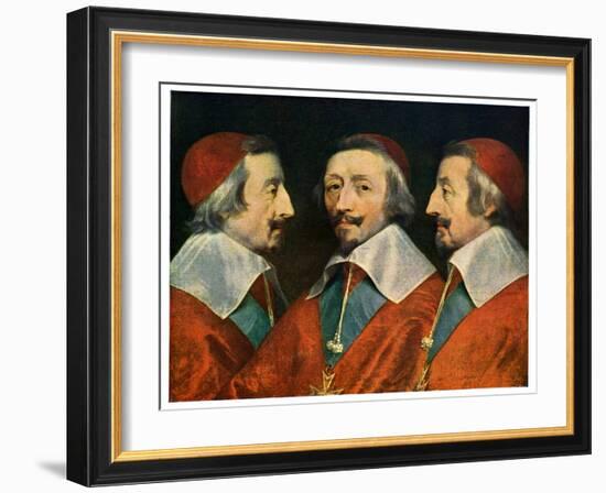 Cardinal Richelieu-Philippe De Champaigne-Framed Giclee Print