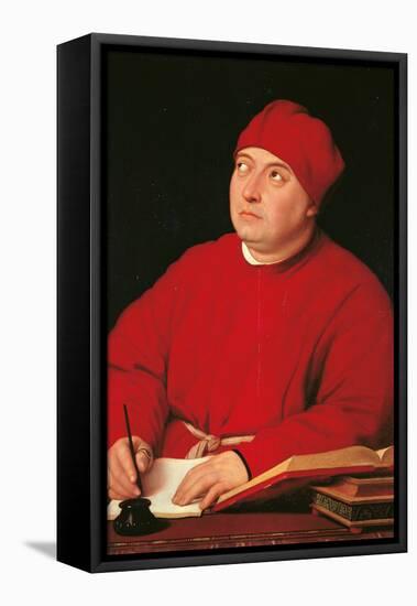 Cardinal Tommaso Inghirami-Raffaello Sanzio-Framed Premier Image Canvas