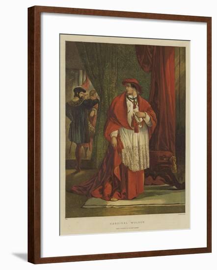 Cardinal Wolsey-Sir John Gilbert-Framed Giclee Print