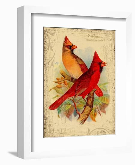 Cardinal-Kate Ward Thacker-Framed Giclee Print