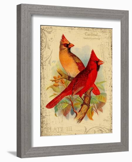 Cardinal-Kate Ward Thacker-Framed Giclee Print