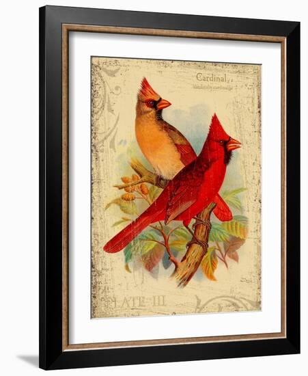 Cardinal-Kate Ward Thacker-Framed Giclee Print