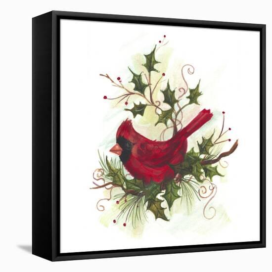 Cardinal-Beverly Johnston-Framed Premier Image Canvas