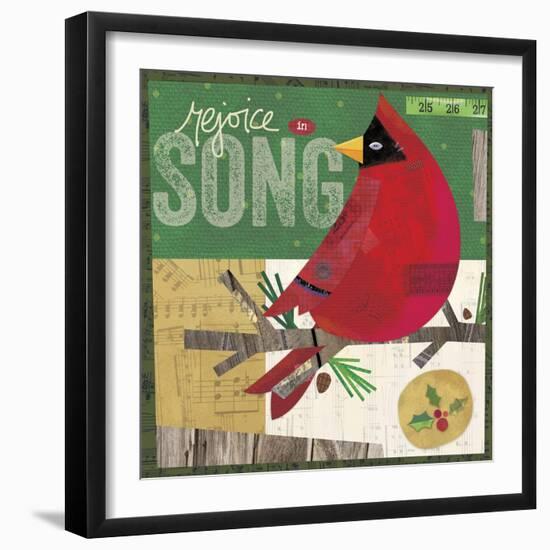 Cardinals 4-Holli Conger-Framed Giclee Print