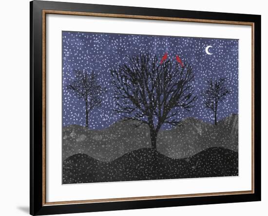 Cardinals-Erin Clark-Framed Giclee Print