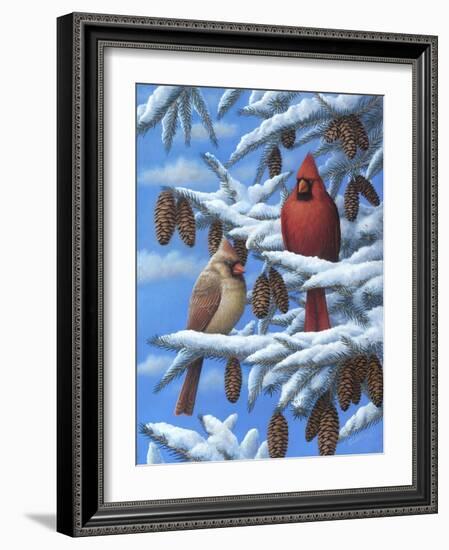 Cardinals-Robert Wavra-Framed Giclee Print