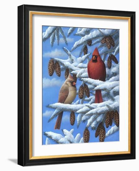 Cardinals-Robert Wavra-Framed Giclee Print