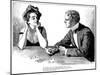 Cards, 1900-Charles Dana Gibson-Mounted Giclee Print