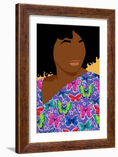 Care Giver II-Alonzo Saunders-Framed Art Print