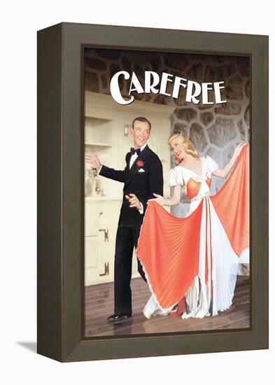 Carefree, 1938-null-Framed Stretched Canvas