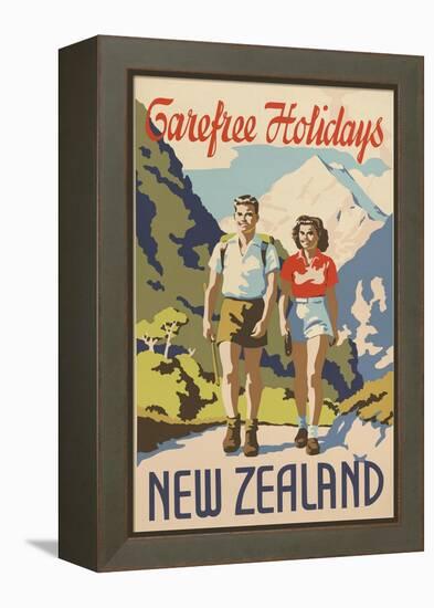 Carefree Holidays New Zealand-null-Framed Stretched Canvas