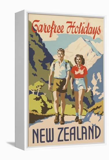 Carefree Holidays New Zealand-null-Framed Stretched Canvas