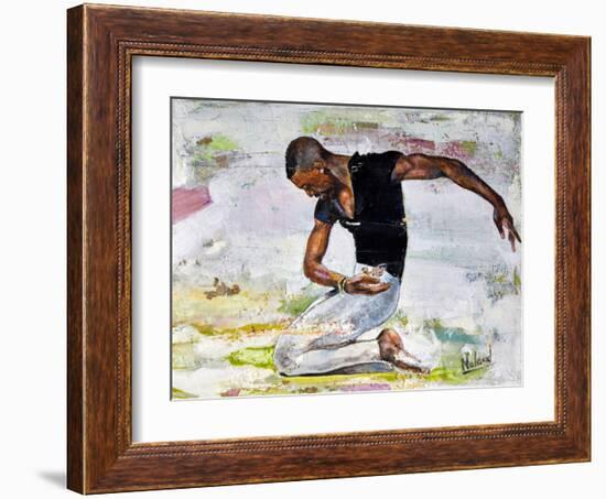 Careful Sparrow-Noland Anderson-Framed Art Print