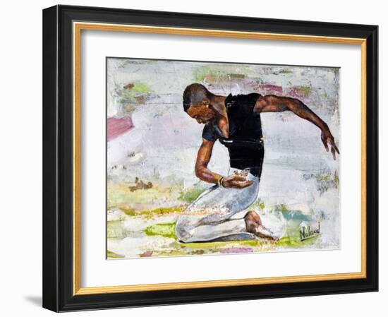 Careful Sparrow-Noland Anderson-Framed Art Print