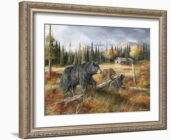 Careful Through the Meadow-Trevor V. Swanson-Framed Giclee Print