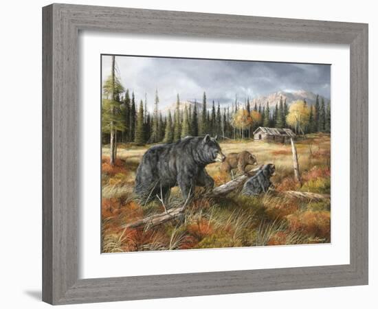 Careful Through the Meadow-Trevor V. Swanson-Framed Giclee Print