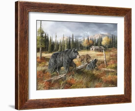 Careful Through the Meadow-Trevor V. Swanson-Framed Giclee Print