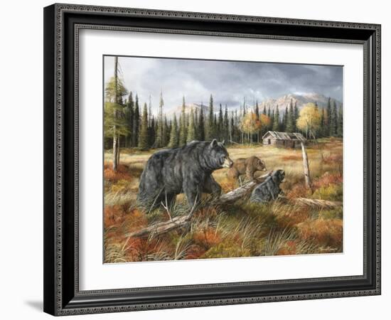 Careful Through the Meadow-Trevor V. Swanson-Framed Giclee Print