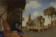 A View of Delft, 1652 (Oil on Canvas)-Carel Fabritius-Giclee Print