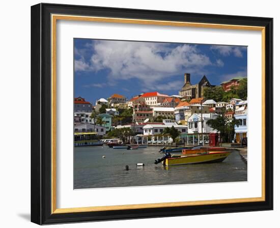 Carenage Harbour, St. George's, Grenada, Windward Islands, Lesser Antilles, West Indies, Caribbean-Richard Cummins-Framed Photographic Print